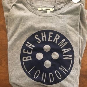 Ben Sherman gray graphic t xxl
